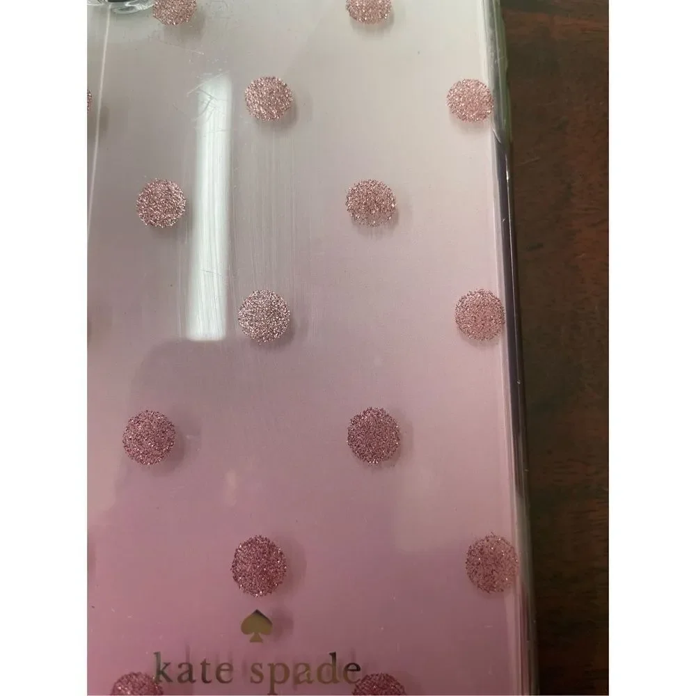 NWOT Kate Spade IPhone X Polka Dotted Phone Case